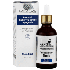 خرید تونیک تقویت کننده موی مردانه نانوهیل 60 میل با قیمت مناسب از دارولاین