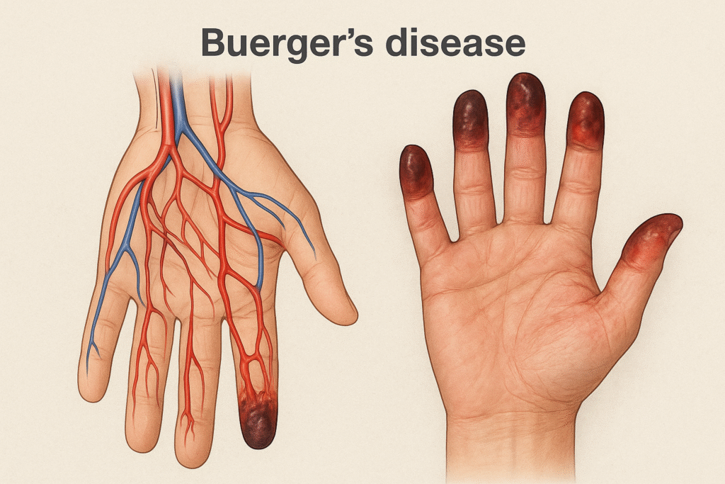 بیماری بورگر؛ بیماری دخانیات!