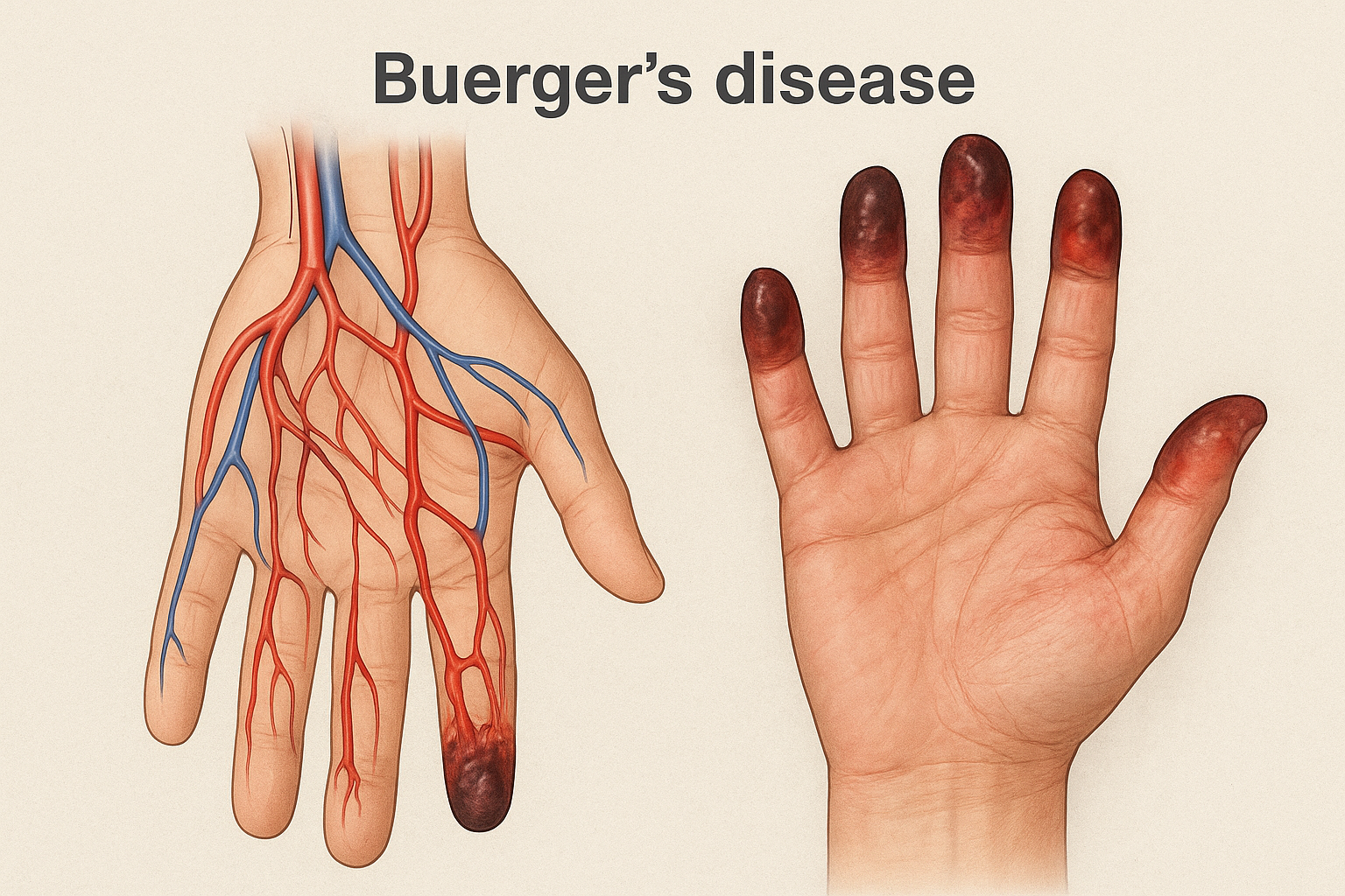 بیماری بورگر؛ بیماری دخانیات!
